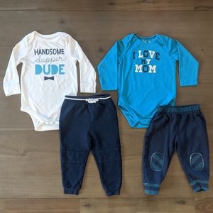 ⭐ Long Sleeve Onesie & Pant Sets